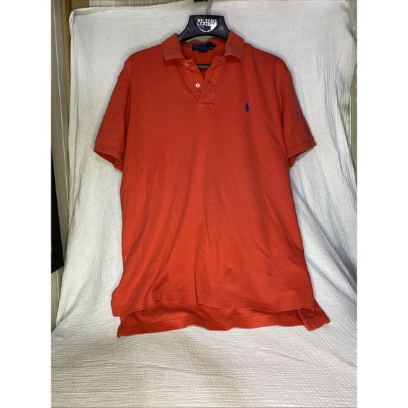Ralph Lauren Other - Ralph Lauren Polo Men's Short Sleeve Pink Coral Medium 100% Cotton